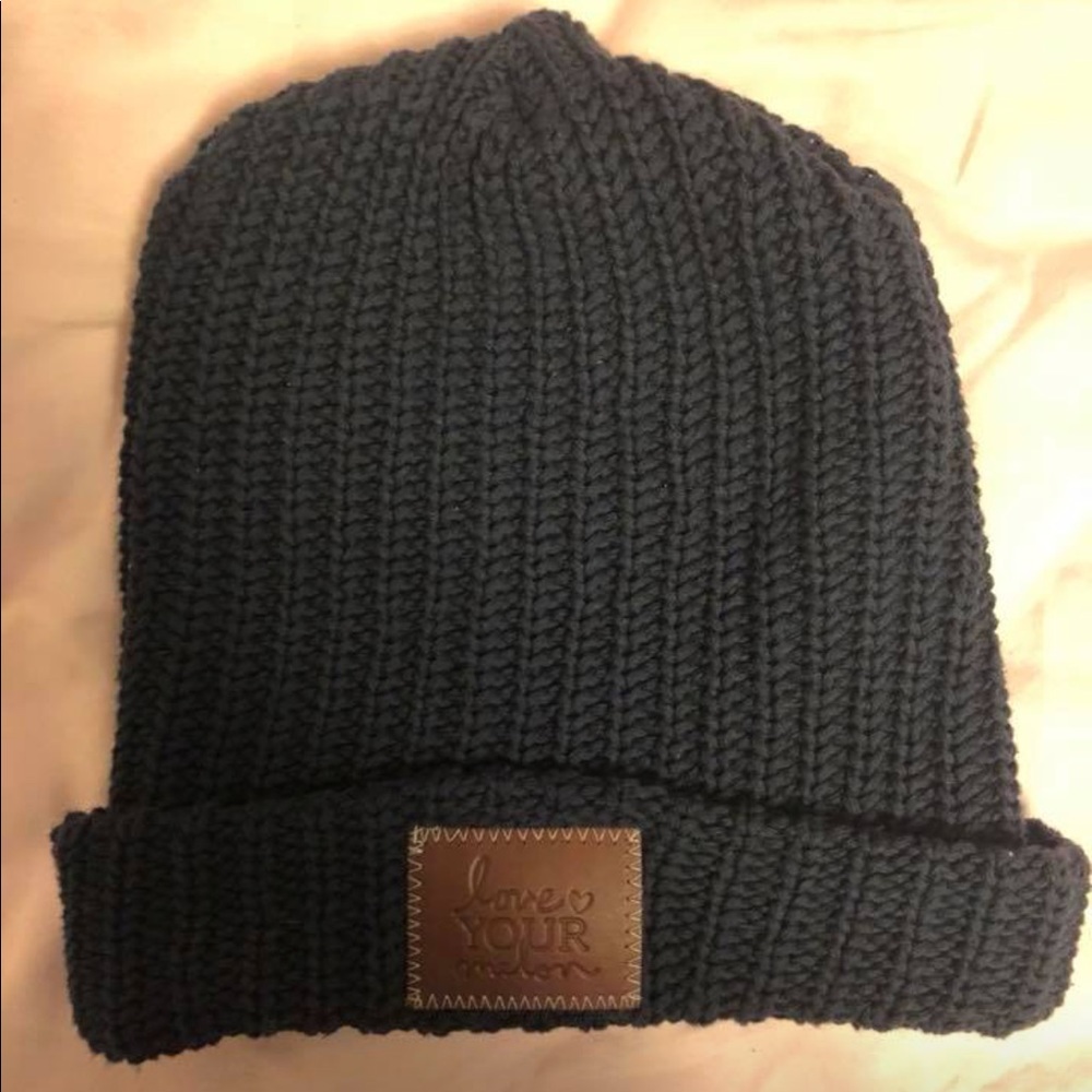 Navy Blue Cuffed Love Your Melon Hat